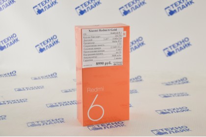 Xiaomi Redmi 6 Gold 3/64