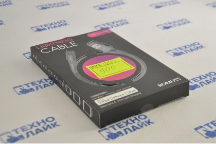 Кабель MFI USB - Lightning Romoss Серый