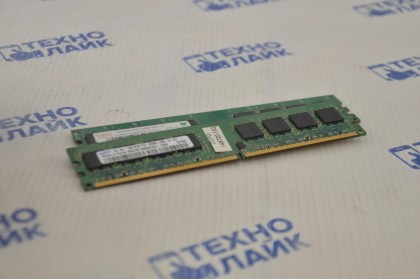 Оперативная память DDR2 5300U 1Gb б/у
