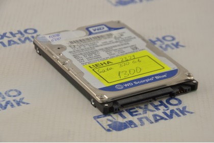 HDD 2.5 Sata Western Digital WD3200BPVT 320Gb б/у