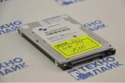 HDD 2.5 Sata Mediamax WL1000GLSA1654 1000Gb б/у