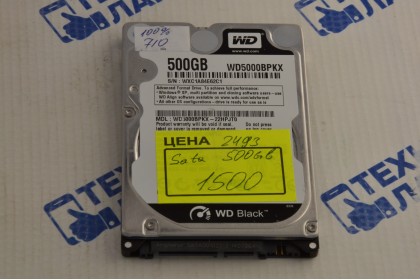 HDD 2.5 Sata Western Digital WD5000BPKX 500Gb б/у