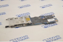 Плата SD PCMCIA Card Reader,  LED, Картридер ноутбука HP Compaq 6910p, 446437-001