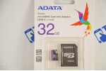Флеш карта microSD 32GB A-DATA microSDHC Class 10 UHS-I (SD адаптер)