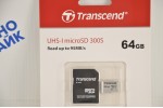 Флеш карта microSD 64GB Transcend microSDXC Class 10 UHS-I U1, (SD адаптер), TLC