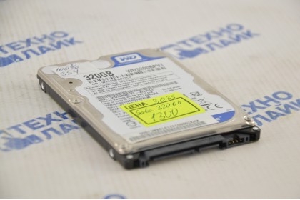 HDD 2.5 Sata Western Digital WD3200BPVT 320Gb б/у