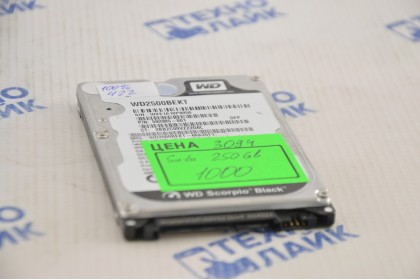 HDD 2.5 Sata Western Digital WD2500BEKT 250Gb б/у