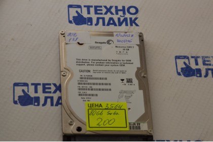 HDD 2.5 Sata Seagate ST980811AS 80Gb б/у
