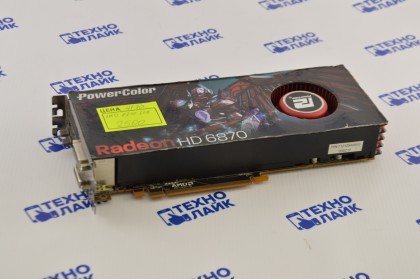 Видеокарта Power Color Radeon HD 6870 1Gb Нерабочая