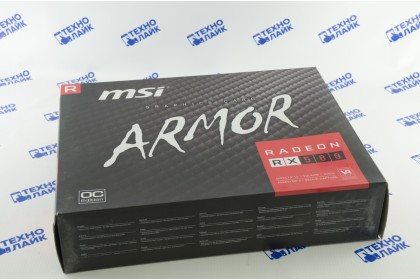 Видеокарта MSI Armor Radeon RX580 4Gb GDDR5 б/у