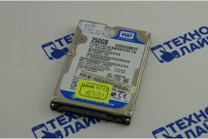 HDD 2.5 Sata Western Digital WD2500BEVT 250Gb б/у