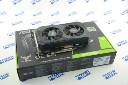 Видеокарта ASUS TUF Gaming GeForce GTX 1660 SUPER Overclocked 6GB