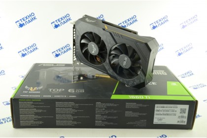 Видеокарта ASUS TUF Gaming GeForce GTX 1660 Ti EVO TOP Edition 6GB GDDR6