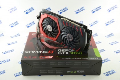 Видеокарта MSI Gaming X GeForce GTX 1060 6 ГБ GDDR5 192 бит