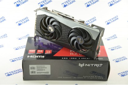Видеокарта SAPPHIRE Nitro+ Radeon RX 6600 XT 8GB GDDR6 PCI Express 4.0