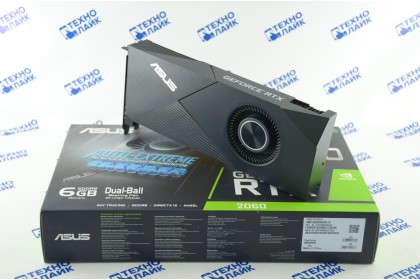Видеокарта ASUS GeForce RTX 2060 TURBO 6GB GDDR6