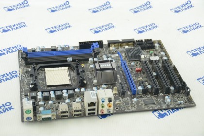 Материнская плата MSI 770-C45 б/у (Socet AM3 X370 4xDDR3 6xSata 1xPCI-Ex16)