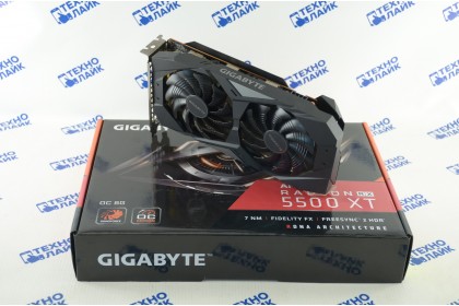 Видеокарта Gigabyte Windforce Radeon RX 5500 XT 8Gb б/у