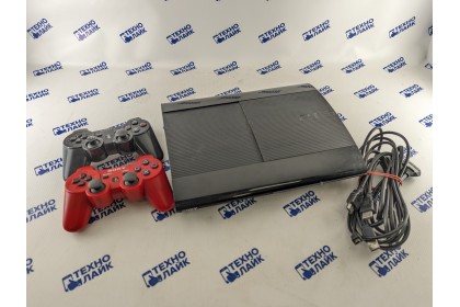 Sony PS3 CECH-4208C 500Gb прошитая + много игр + 2 джостика