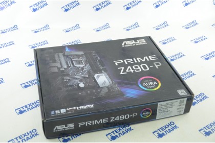 Материнская плата Asus Prime Z490-P LGA 1200, Intel Z490 4xDDR4-2666 МГц, 2xPCI-Ex16, 3xM.2 Standart