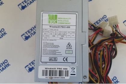 Блок питания HEC HEC-400WA-PTZ 400w б/у