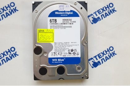 HDD 3.5 WD WD60EZAZ-00SF3B0 6Tb б/у