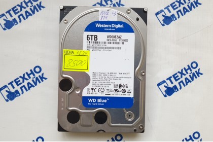 HDD 3.5 WD WD60EZAZ-00SF3B0 6Tb б/у