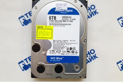 HDD 3.5 WD WD60EZAZ-00SF3B0 6Tb б/у