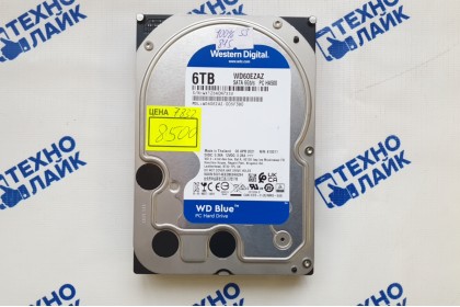 HDD 3.5 WD WD60EZAZ-00SF3B0 6Tb б/у