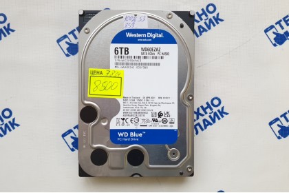 HDD 3.5 WD WD60EZAZ-00SF3B0 6Tb б/у