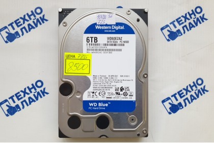 HDD 3.5 WD WD60EZAZ-00SF3B0 6Tb б/у