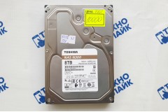 HDD 3.5 Sata TOSHIBA HDWG180 8000 Gb б/у