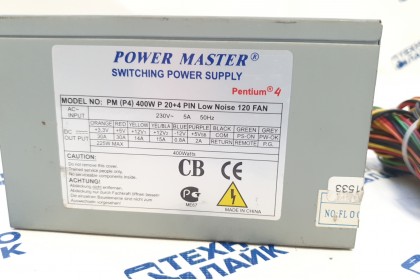 Блок питания Power Master 400w б/у