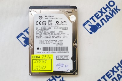 HDD 2.5 Hitachi HTS545025B9SA02 250Gb бу
