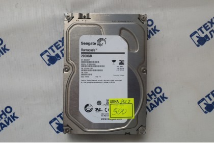 HDD 3.5 Seagate BarraCuda 2 ТБ [ST2000DM001] не рабочий