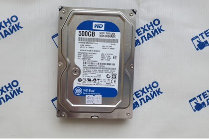 HDD 3.5 Sata Western Digital Blue WD5000AAKX 500Gb б/у