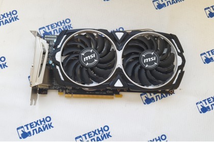 Видеокарта MSI Radeon RX 570 ARMOR 8GB OC 256-Bit GDDR5 б/у