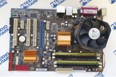 Связка Asus P5QL/EPU (P43) + Intel Pentium E6600 + ОЗУ 2Gb + СО б/у