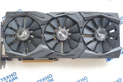 Видеокарта Asus Rog Strix GTX 1070Ti 8Gb GDDR5 256 bit б/у