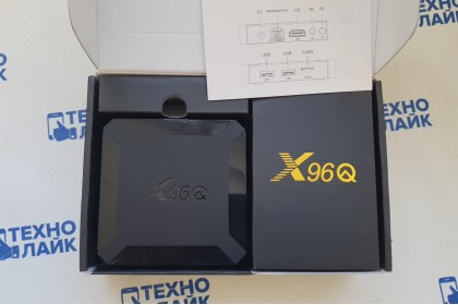 Смарт ТВ приставка Allwinner H313 X96q 2Gb 16Gb б/у
