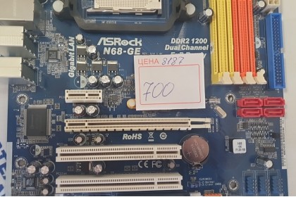 Материнская плата ASRock N68-GE (Socet AM2+ 4xDDR2 4xSata 1xPCI-Ex16)