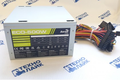 Блок питания AeroCool ECO-500W б/у