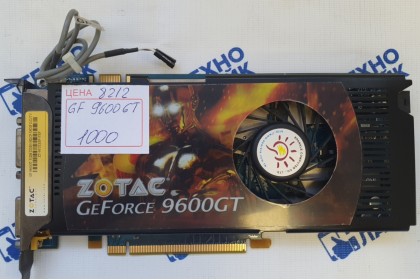 Видеокарта Zotac GeForce 9600GT 512Mb б/у