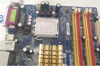 Материнская плата Gigabyte GA-965P-S3 (Socet 775 P965 4xDDR2 6xSata 2xPCI-Ex16)