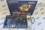 Материнская плата Gigabyte Z270P-D3 б/у (Socet 1151 4xDDR4 6xSata6G 1xPCI-Ex16)
