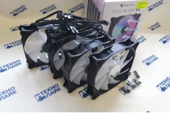 ARGB кулера IronPride Cool Blade F3 черный 1+4 кулеров
