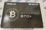 Материнская плата ASRock H110 Pro BTC+ б/у (Socet 1151 2xDDR4 4xSata6G 1xPCI-Ex16) Материнская плата ASRock H110 Pro BTC+ б/у (Socet 1151 2xDDR4 4xSata6G 1xPCI-Ex16)