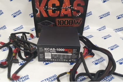 Блок питания AeroCool KCAS-1000M 1000W 80+Bronze б/у