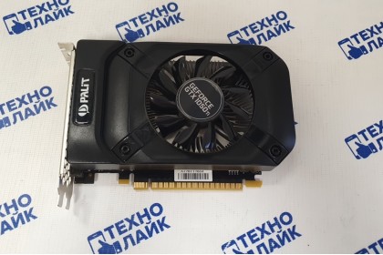 Видеокарта Palit GeForce GTX 1050Ti StormX 4Gb б/у