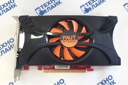 Видеокарта Palit GTS 450 1Gb GDDR5 128bit б/у Видеокарта Palit GTS 450 1Gb GDDR5 128bit б/у